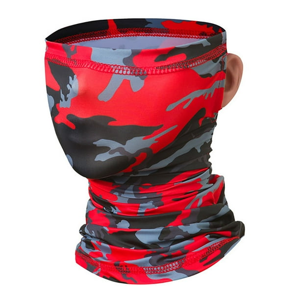 Neck Gaiter Face Scarf Dust Mask Sun Protection Cool Lightweight Breathable Fishing Hiking Running Cycling